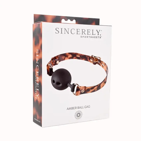 Amber Ball Gag