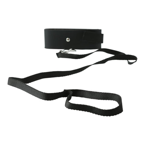 Black Collar & Leash