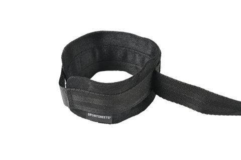 Velvet Noir Adjustable Hog Tie & Cuff Set