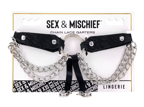 Chain Lace Garters