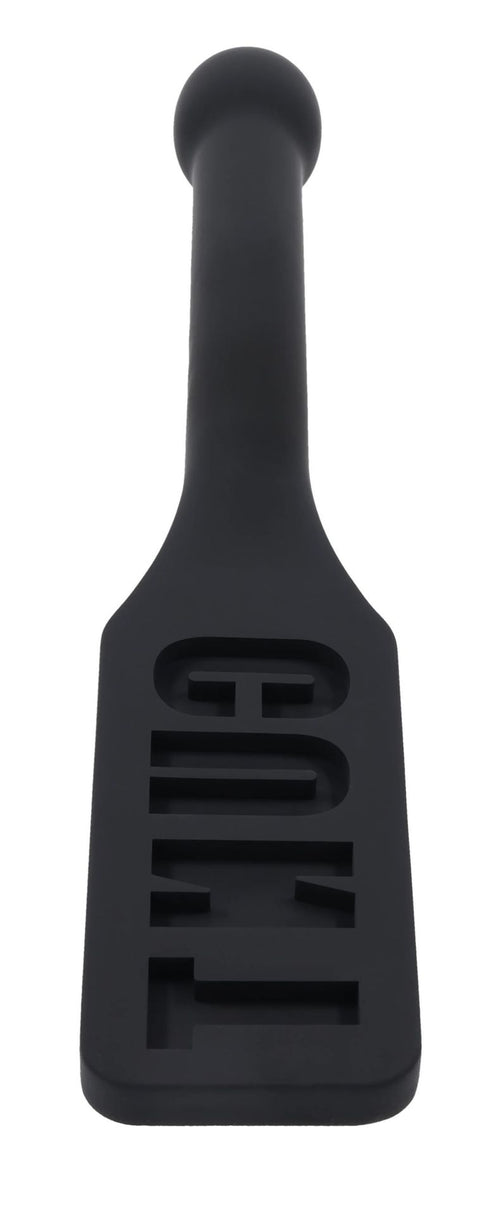 Edge CUNT Silicone Paddle w/ Insertable Handle