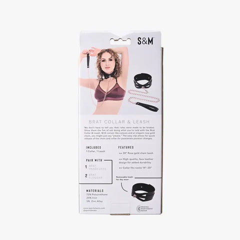 Brat Collar & Leash