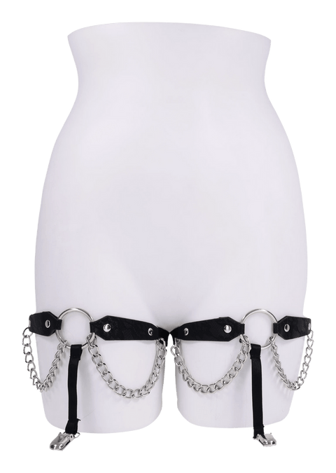 Chain Lace Garters