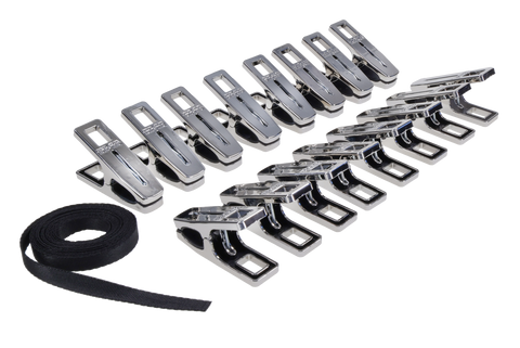 Edge Body Zipper Clothes Pins