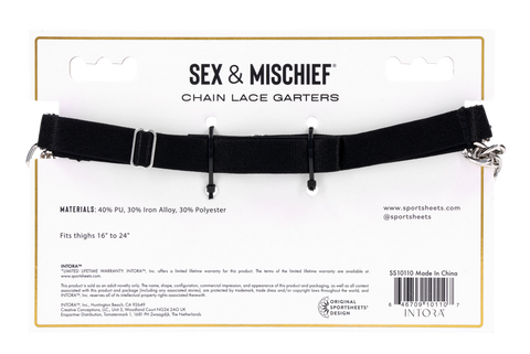 Chain Lace Garters