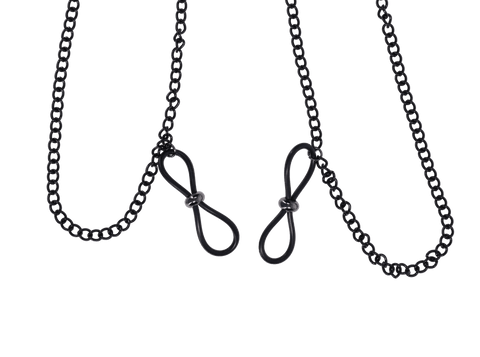 Lace Collar with Nipple Ties