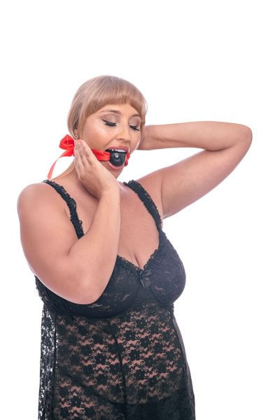 Amor Satin Ball Gag