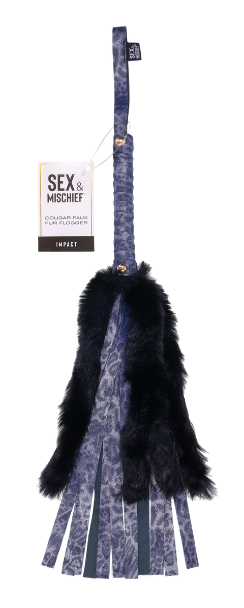 Cougar Faux Fur Flogger