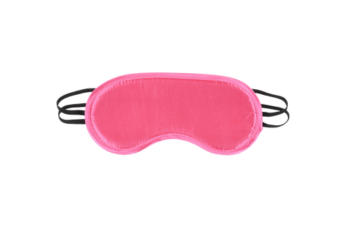 Hot Pink Satin Blindfold
