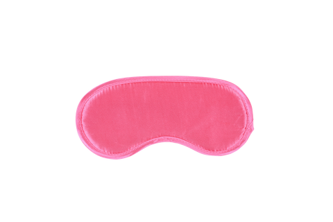 Hot Pink Satin Blindfold