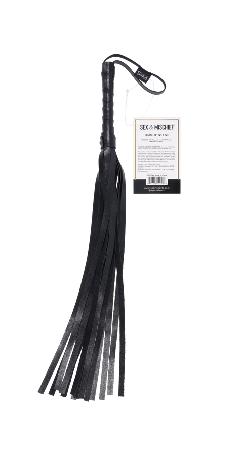 Mini Faux Leather Flogger