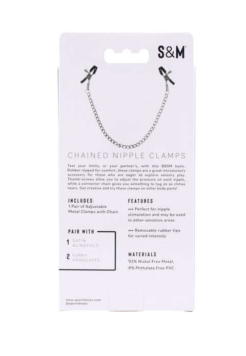 Chained Nipple Clamps