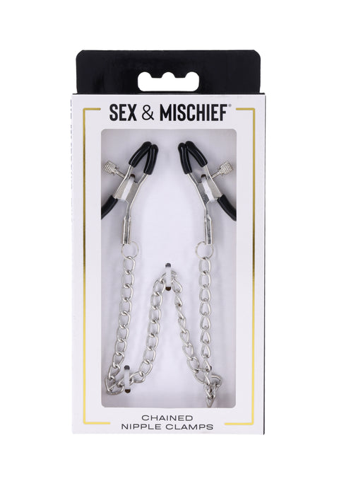 Chained Nipple Clamps