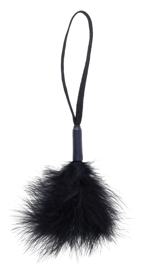 Black Wrist Feather Tickler
