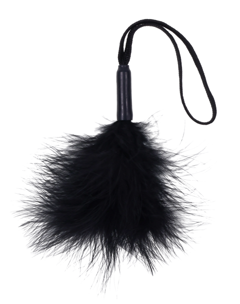 Black Wrist Feather Tickler