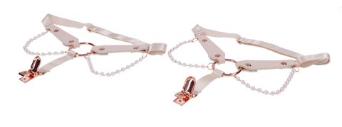 Peaches 'n CreaMe Pearl Garters