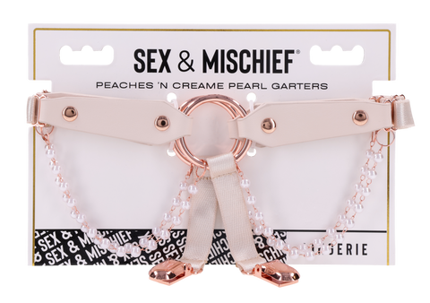 Peaches 'n CreaMe Pearl Garters