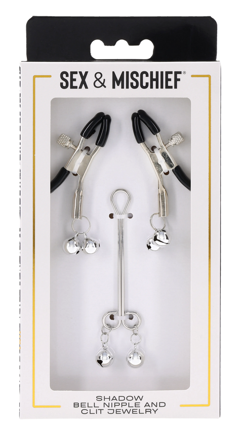 Shadow Bell Nipple and Clit Jewelry
