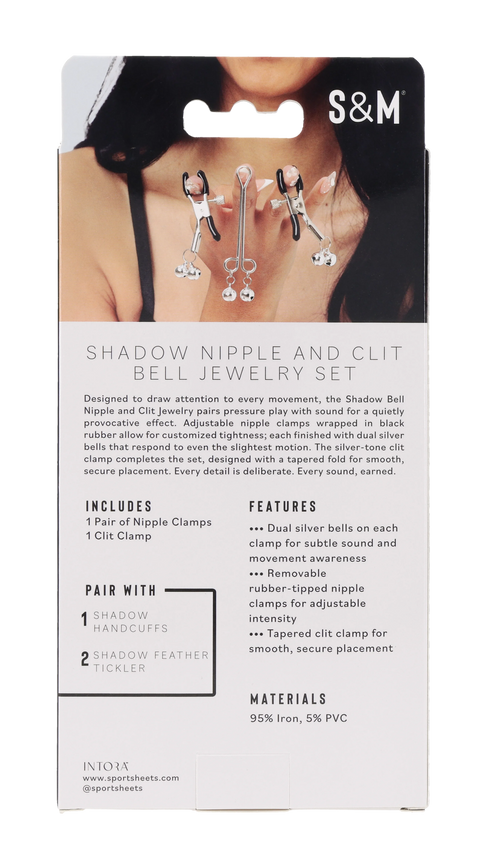 Shadow Bell Nipple and Clit Jewelry