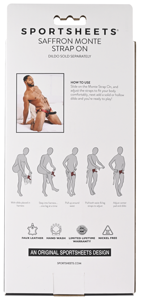 Saffron Monte Strap On