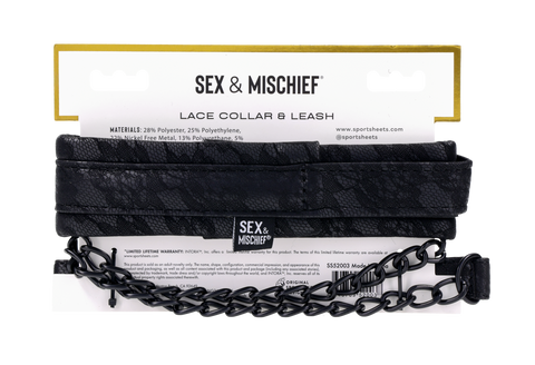 Lace Collar and Leash