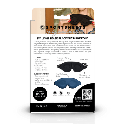 Signature Twilight Tease Blackout Blindfold