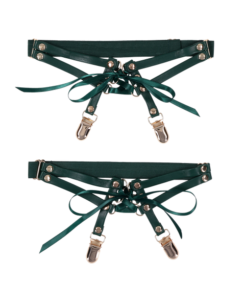 Indica Laced Up Garters Sportsheets Indica Laced Up Garters Sportsheets