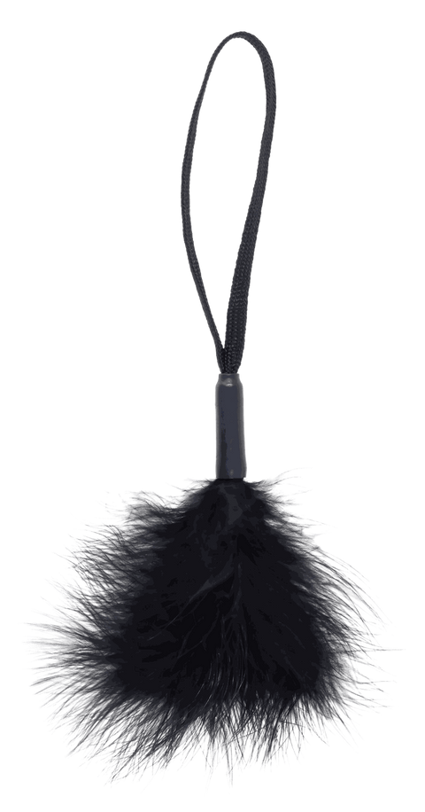 Black Wrist Feather Tickler