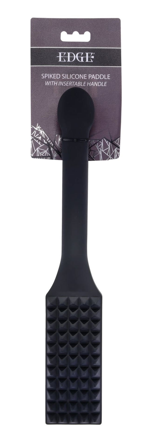 Edge Spiked Silicone Paddle w/ Insertable Handle