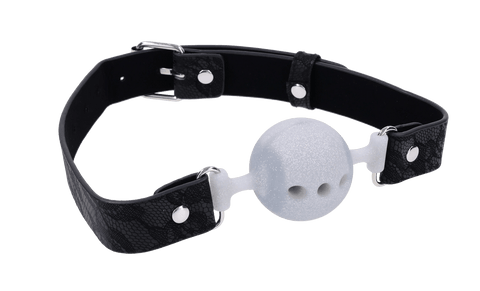 Lace Silicone Breathable Ball Gag