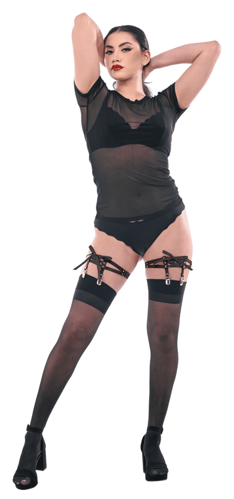 Laced Up Garters